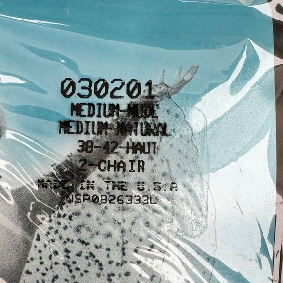 VTG Silkies Ultra Control Top Pantyhose Size M Natural Lot of 3 Pairs 030201 NOS - Picture 3 of 5